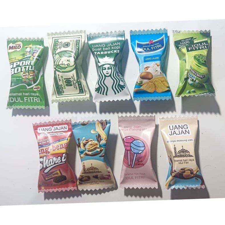 

Terlaris Amplop Permen 15Pcs Amplop Lebaran Unik Bentuk Permen Terlaris