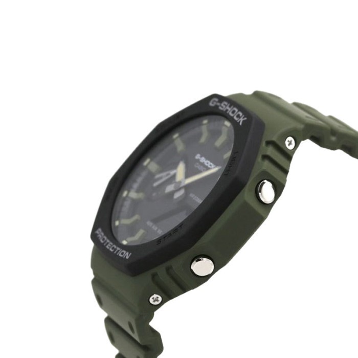 Casio G-Shock Special Colour Ga-2110Su-3Adr Black Digital Analog Dial