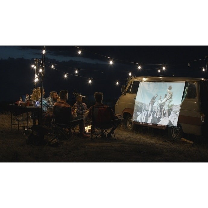 Alltrek Proyektor X1 Theater Outdoor 8K Decoding Hd Android 9.0