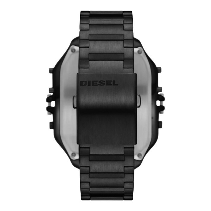 Jam Tangan Pria Diesel Clasher Dz7455 Digital Analog Dial Black Stain