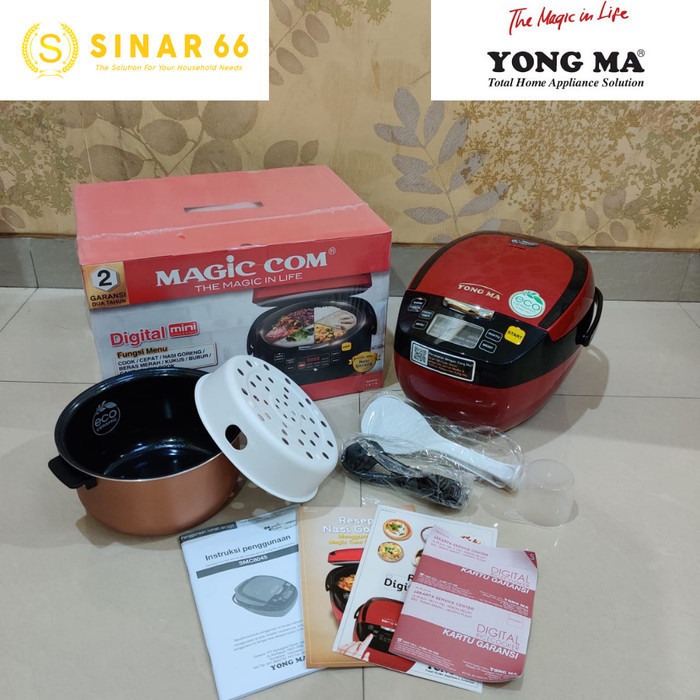 Yongma Yong Ma Rice Cooker Magic Com 1.3L 1.3 L Smc 8045 Smc8045