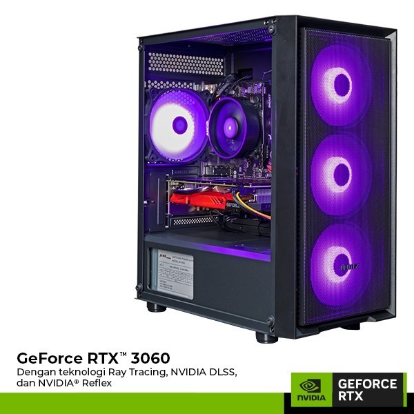 Pc Rakitan Gaming Myth Hunter 5 Le Geforce Rtx 3060 - Ryzen 5