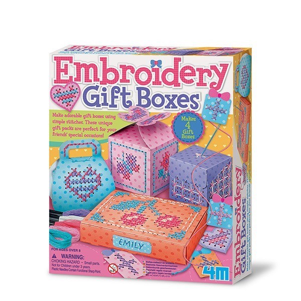 

Mainan Edukasi 4M Embroidery Gift Box Educational Toys 4666