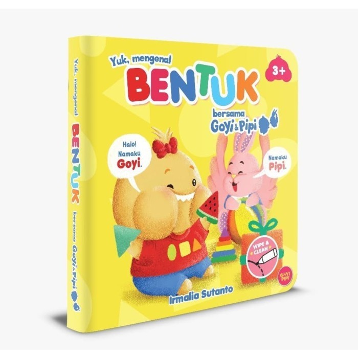 

Bbw Seri Goyi Pipi Yuk Mengenal Bentuk Bersama Goyi Pipi Boardbook
