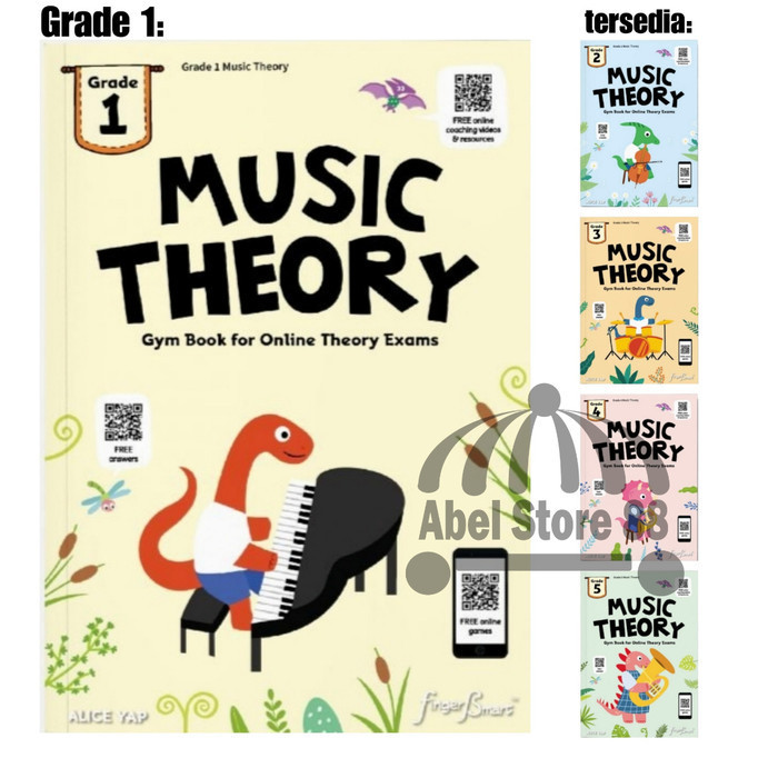 

Music Theory Gym Book Grade 12345 Online Exam Finger Smart Alice Y