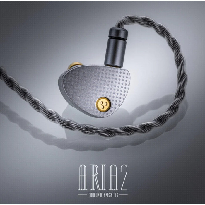 Moondrop Aria 2 New Version Dynamic Driver 0.78Mm 2Pin Iem Earphone