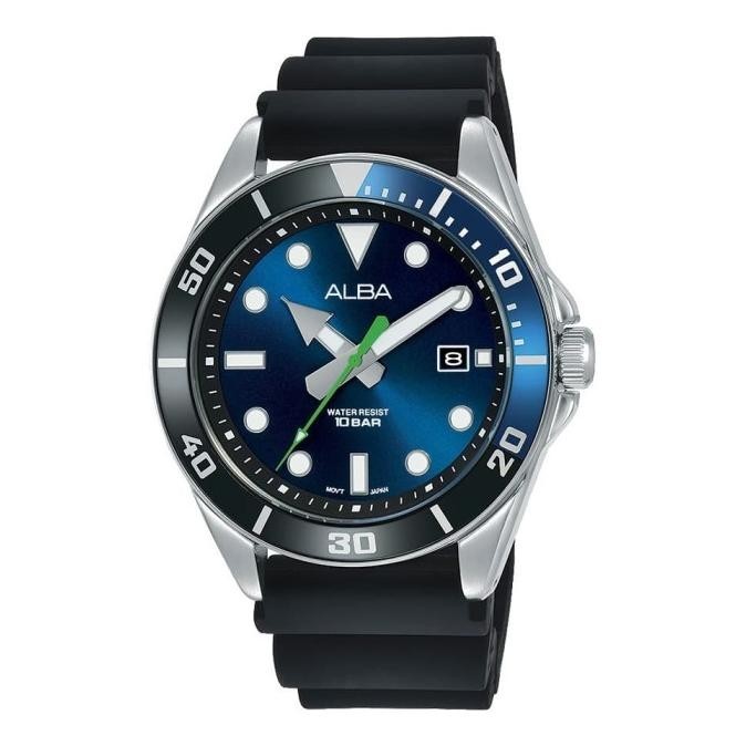 Jam Tangan Alba Pria AG8K17 AG8K17X1 Original Bergaransi 1 Tahun