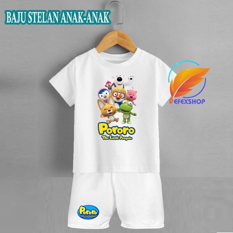 KAOS PORORO BAJU STELAN ANAK PORORO