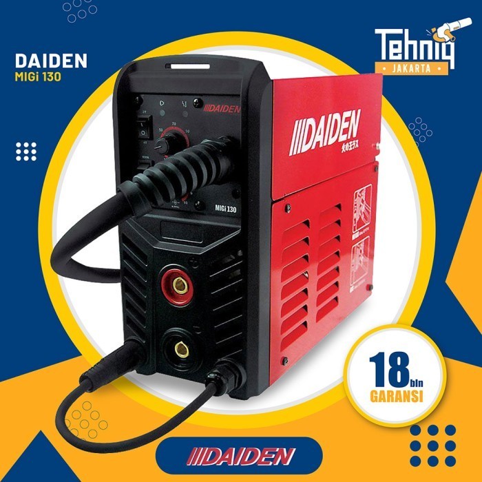 Mesin Las Listrik Daiden Migi 130 Inverter Welding Machine Mig 130