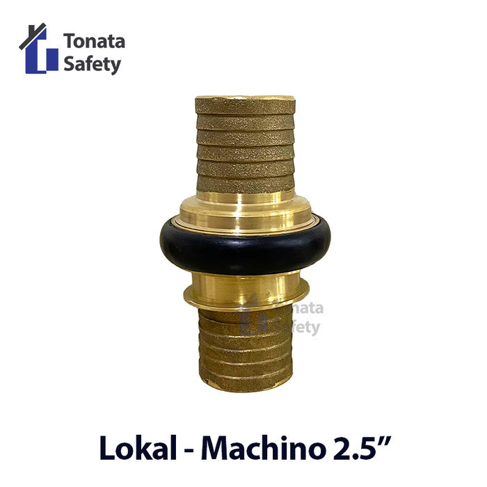 Coupling Machino Kuningan 2.5"