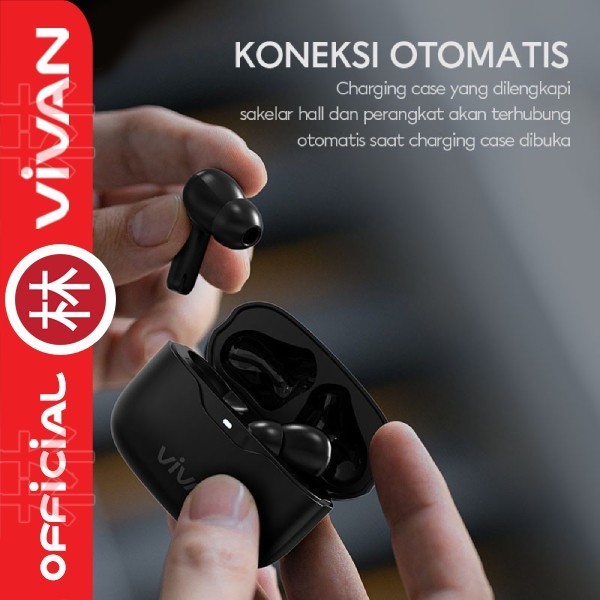 Vivan T660Nc Earphones Tws Liberty Bluetooth 5.3 New Vivan T600Nc