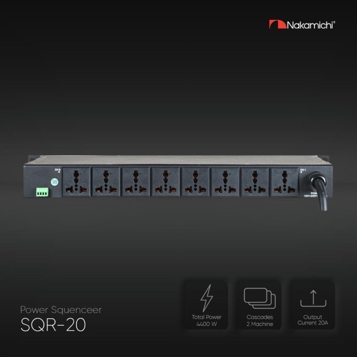 Nakamichi Sqr 20 Sqr20 Intelligent Power Supply Sequencer