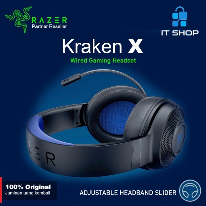Razer Headset Kraken X - Black