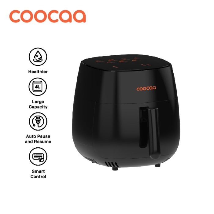 Coocaa Air Fryer - Kapasitas 4L - Digital Preset (Coocaa Af-De1)