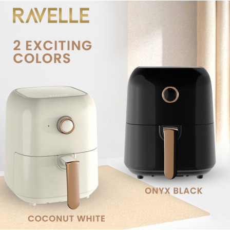 Ravelle Air Fryer 3 Liter - Penggorengan Tanpa Minyak - Low Watt