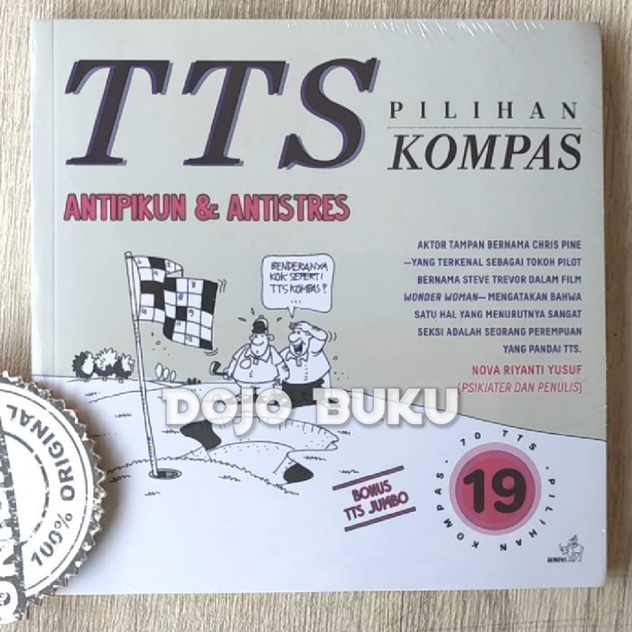 

Buku Tts Pilihan Kompas 19 Antipikun & Antistres (Bonus Tts Jumbo)