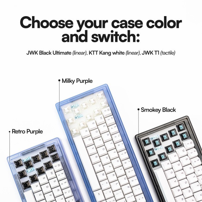 Voyager68 V2 65% 67-Key Mechanical Keyboard By Press Play