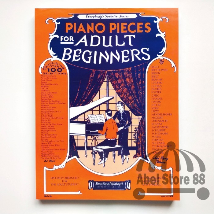 

Buku Piano Pemula Dewasa Piano Pieces For Adult Beginners