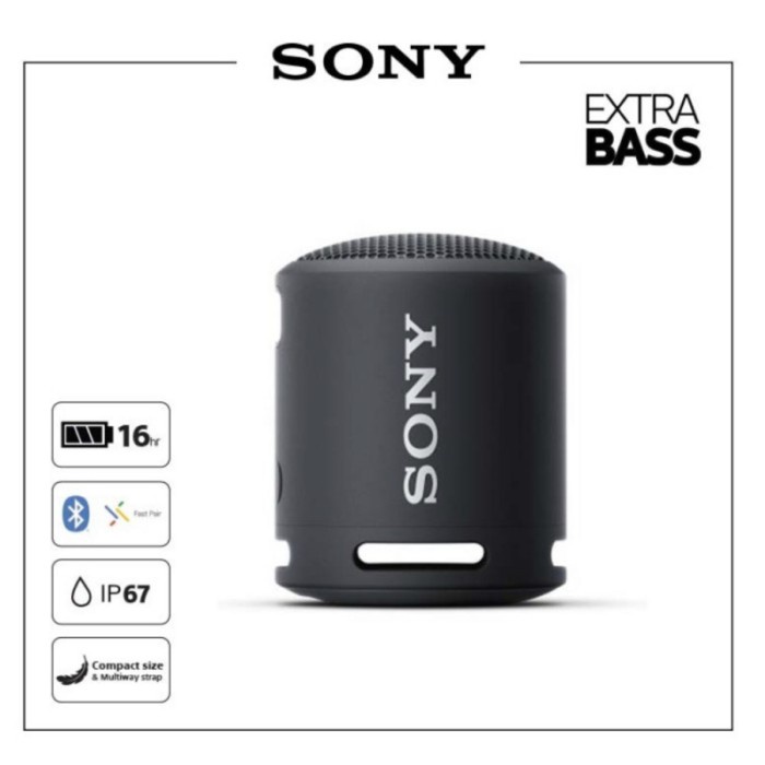 Sony Srs-Xb13 Speaker Bluetooth Extra Bass Waterproof Ip67 Srs Xb13