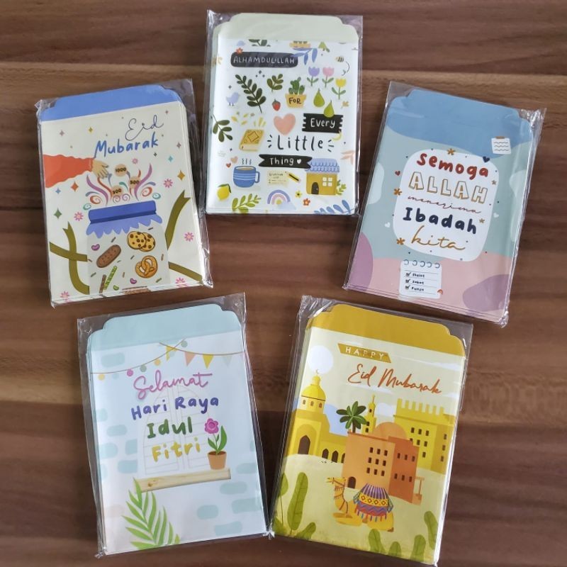 

Amplop Lebaran Cute Isi 10 Lembar