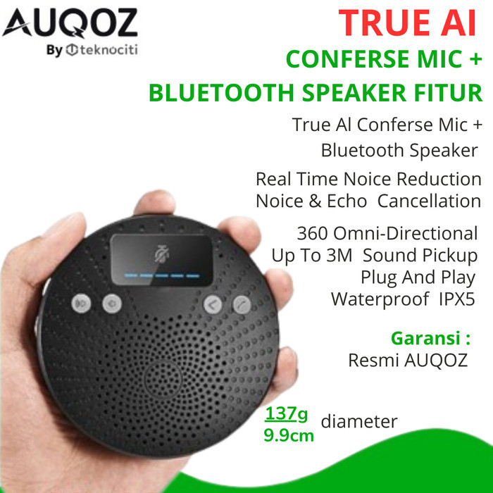 Auqoz Pro 360 Meeting Conference Mic / Microphone Rapat Online
