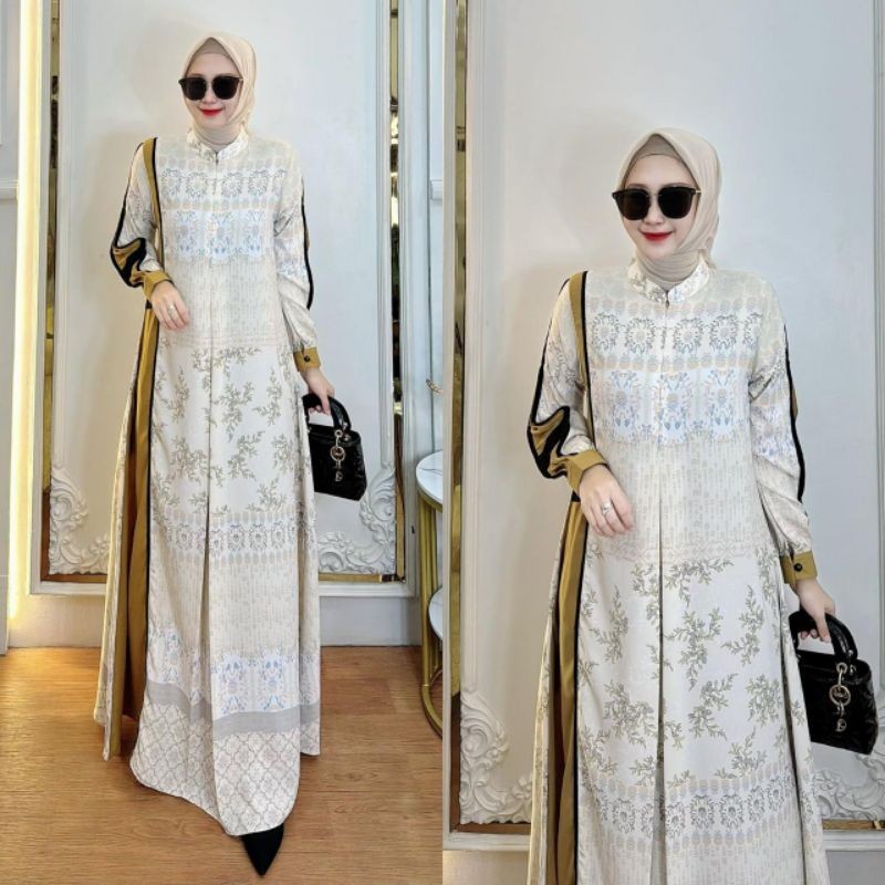 GAMIS LIONEL RICHIE ARASYA DRESS (DJH)