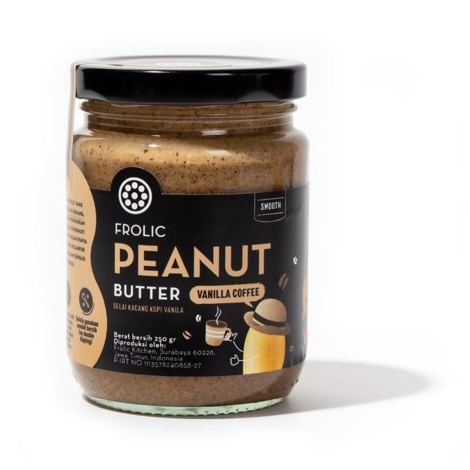 

Kualitas terbaik] FROLIC Peanut Butter French Vanilla Coffee Selai Kacang Kopi Vanilla
