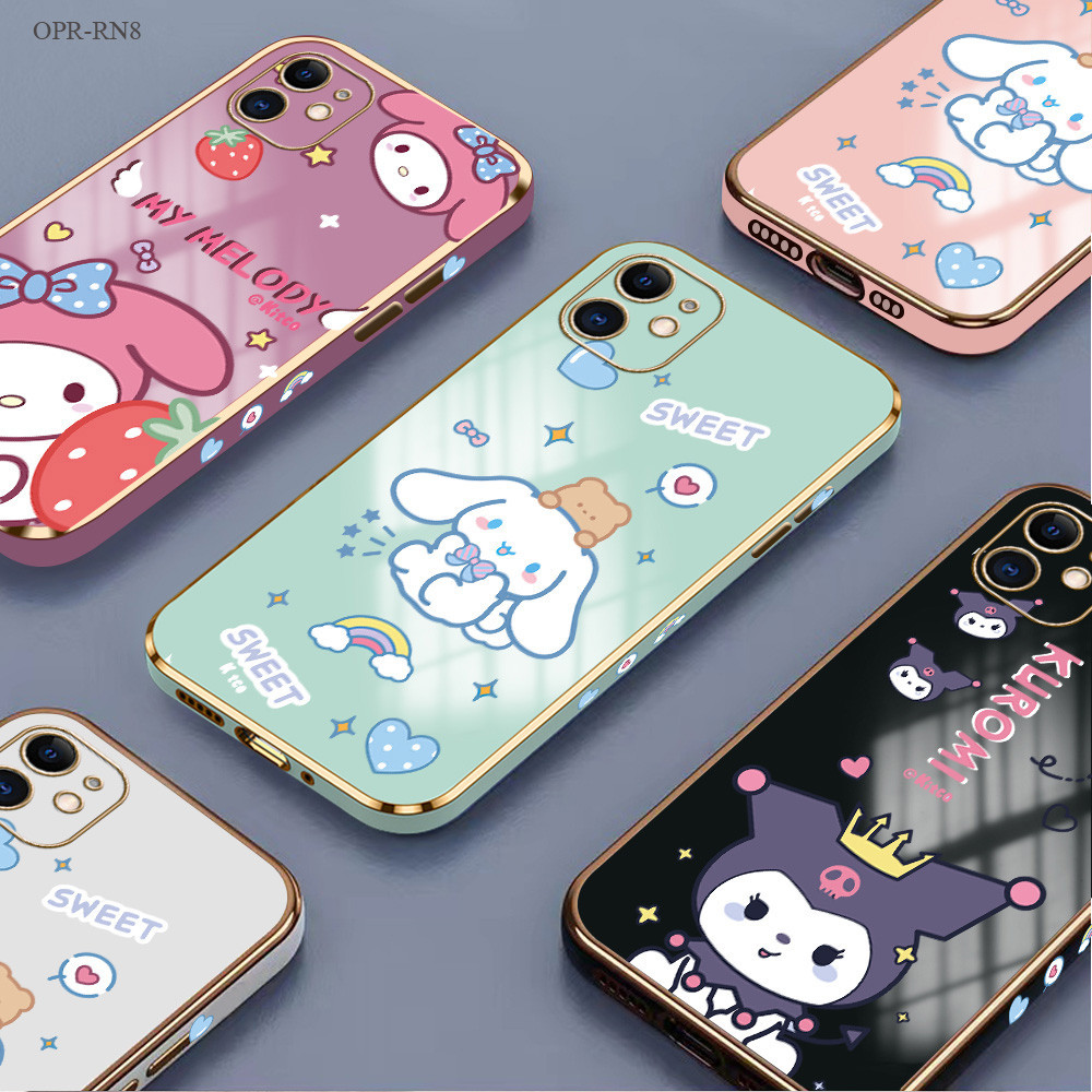 Casing Hp Untuk OPPO Reno 5F 5 4F 4 3 2F 2Z 2 4G 5G Lokal Stock Send Lanyard Lembut Softcase Case Ph