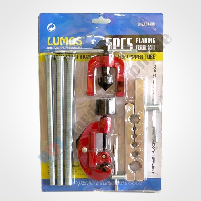 """] Flaring tool ac pipa / alat pemekar pipa LUMOS flaring tool set 6 pcs