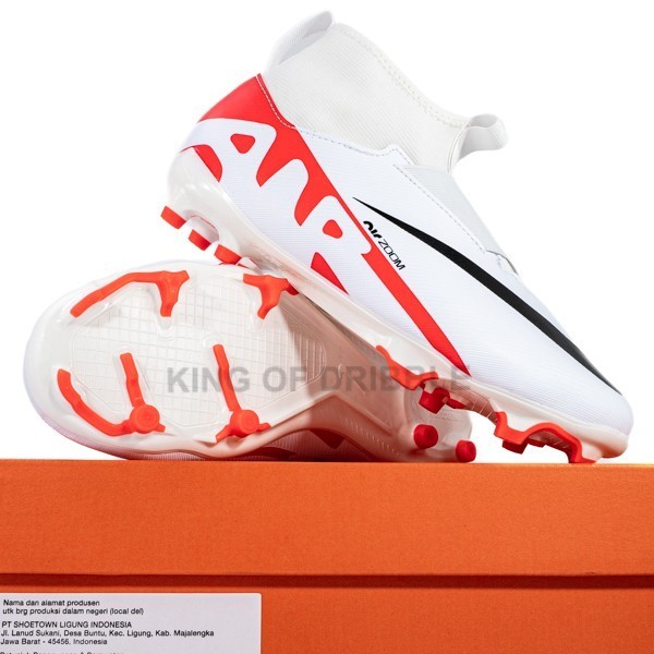 Sepatu Bola Anak Nike Jr Zoom Superfly 9 Academy Fg/Mg Dj5623-600 Ori