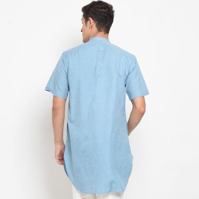 Baju Koko Pria Hisyam Kurta Pendek 407