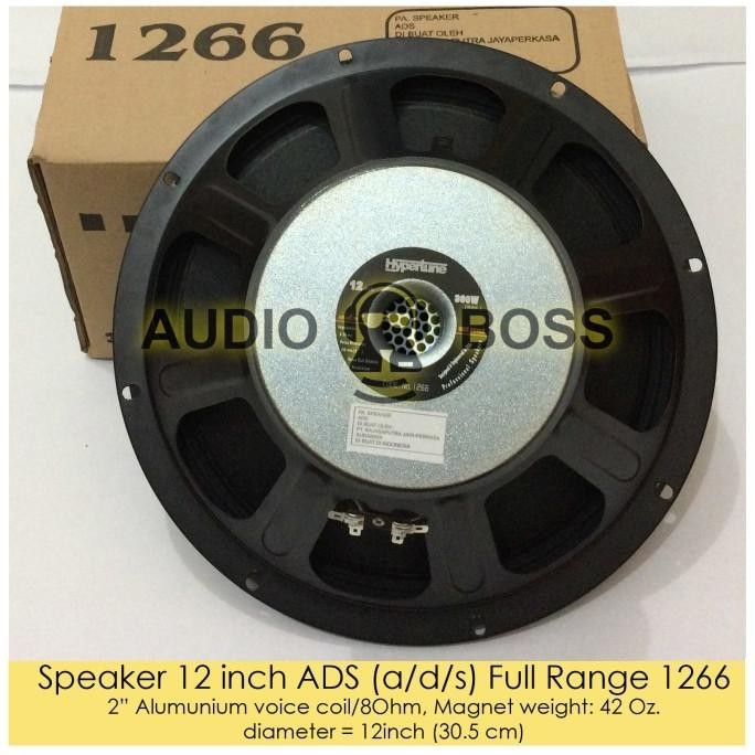 Speaker ADS 12 inch Full Range 1266 - Speaker ADS 12" Full Range 1266