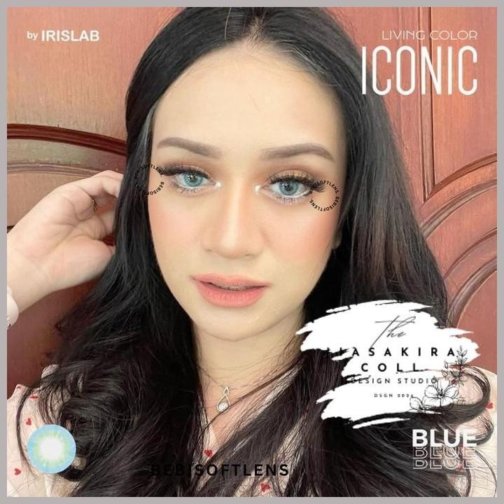 KUALITAS PRODUK TERBAIK SOFTLENS LIVING COLOR ICONIC MINUS (-2.75 S/D -6.00 / SOFTLEN !