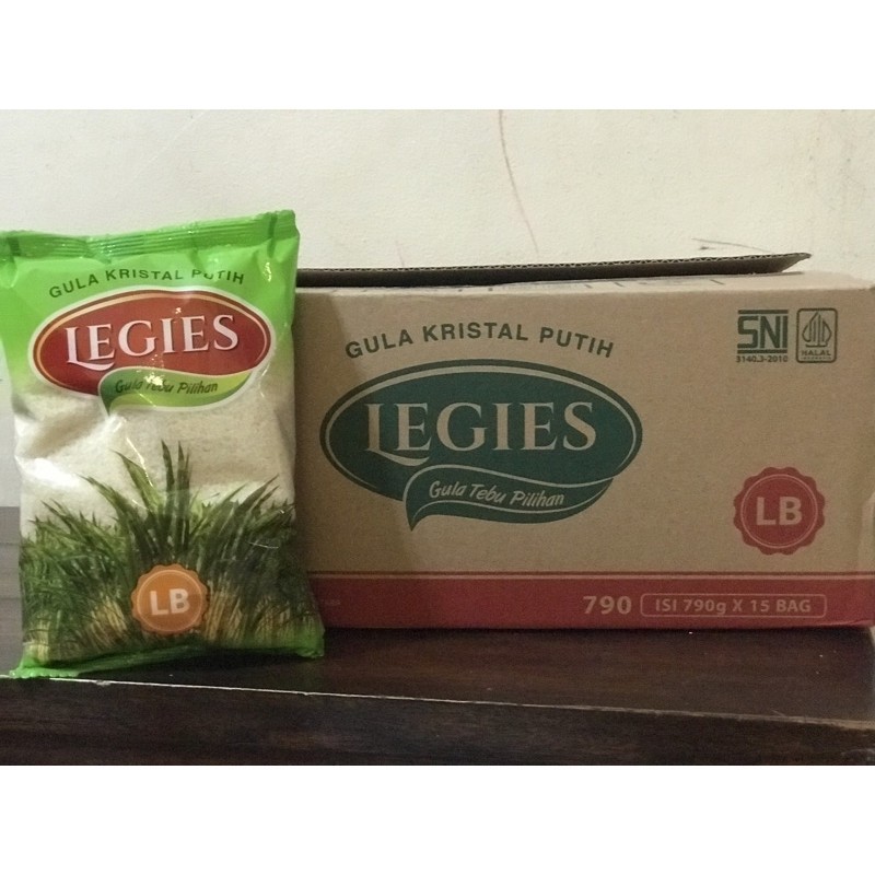 

Gula Legies S 1000 - 790gr per dus ( Isi 15 ), PO 2-3 hari