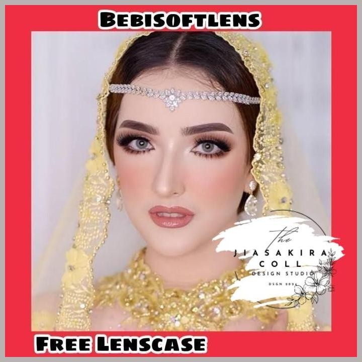 TERBAIK SOFTLENS MY EYES MINUS (-0.50 S/D -2.50) GREY, GRAY BROWN 14.5MM 