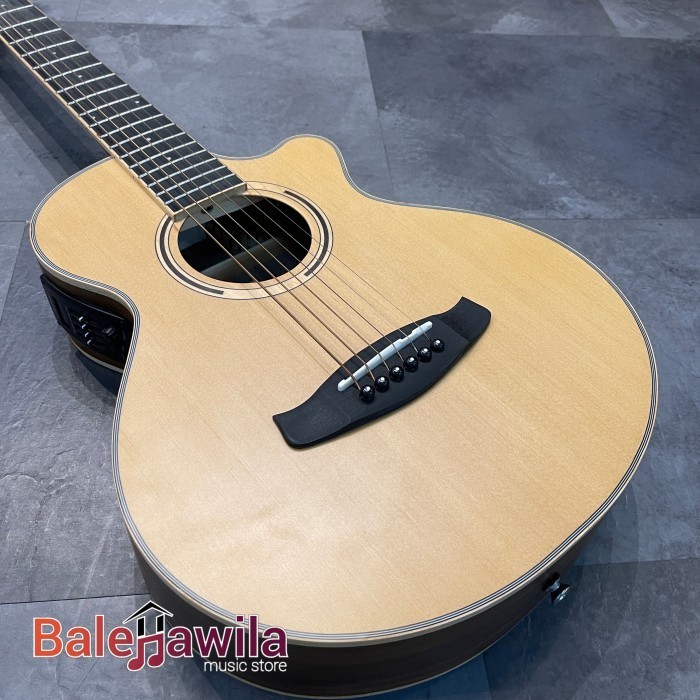 Terbaru Gitar Guitar Akustik Elektrik Tanglewood DBT TCE BW DBT TCE BW + Tas
