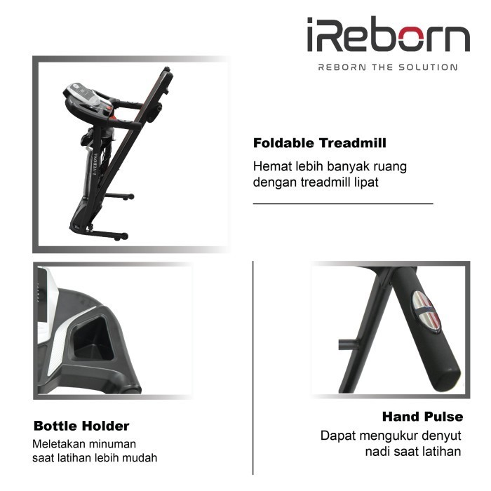 Alat Fitness Treadmill Ireborn I-Verona