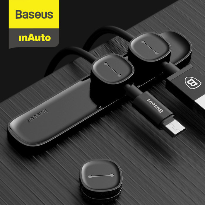 

BASEUS KABEL KLIP/PENJEPIT KABEL CABLE HOLDER ORGANIZER MAGNETIC