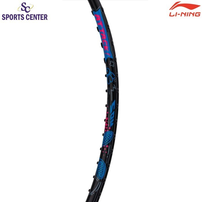 New Raket Badminton Lining Axforce / Ax Force Big Bang 7U Black