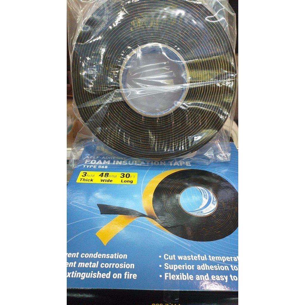 

SANSUI FOAM TAPE INSULATION TYPE 568 2" X 3 MM X 10 M