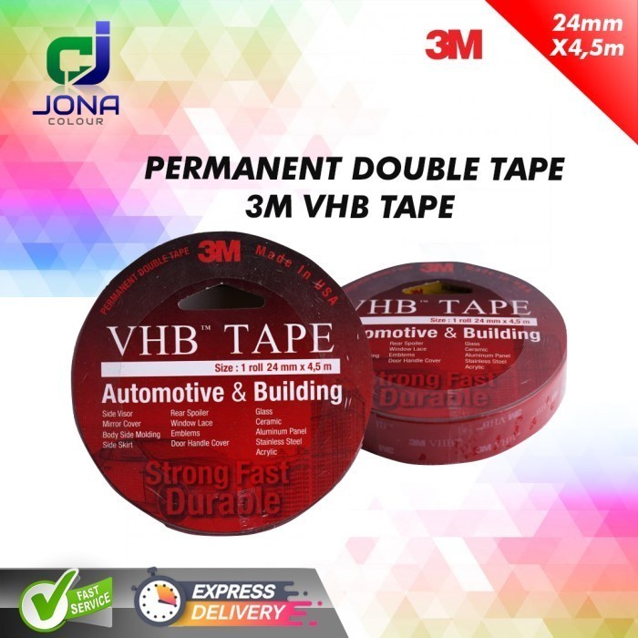 

3M VHB PERMANENT DOUBLE TAPE [24 MM]