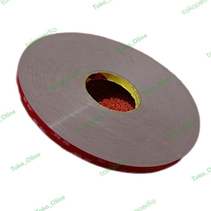 

3M DOUBLE TAPE VHB PEREKAT EMBLEM OTOMOTIF BESAR 12MM X 33 METER