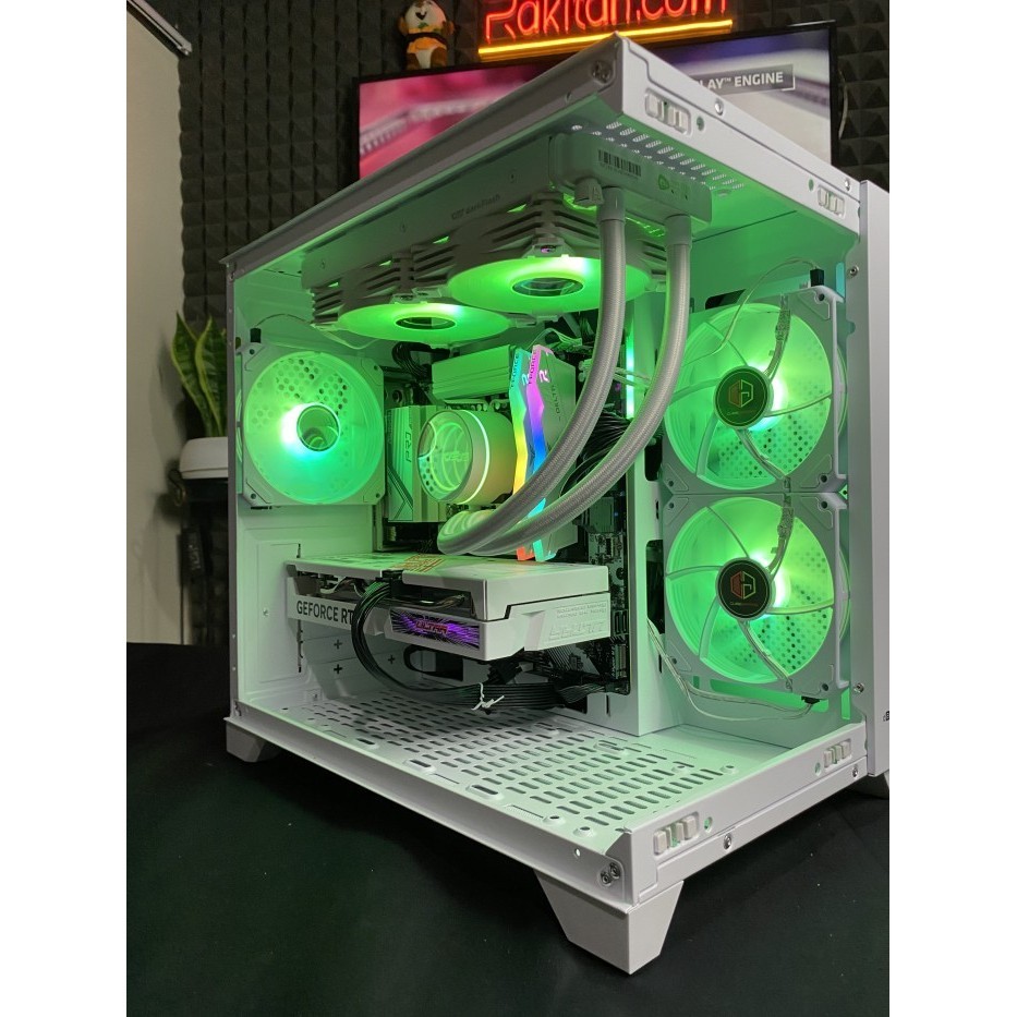 Paket Pc Rakitan Komputer Gaming Dan Streaming Full White