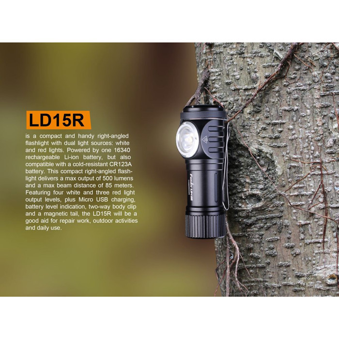 Fenix Ld15R Senter Led Flashlight