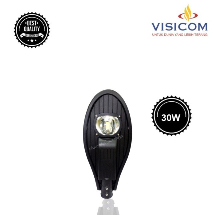 Lampu Jalan Pju Visicom Led Cobra Cob 30W Outdoor Ip65 220V Road Light