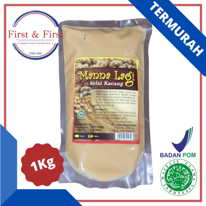 

Selai Kacang Manalagi Halus 1kg