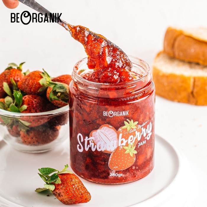 

Beorganik Strawberry Jam / Selai Stroberi 280gr