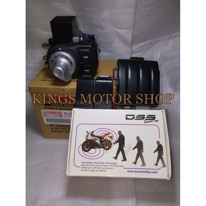 KEYLESS SET PLUS DSS SMARTKEY KHUSUS YAMAHA AEROX AEROX 155 LEXI LEXI