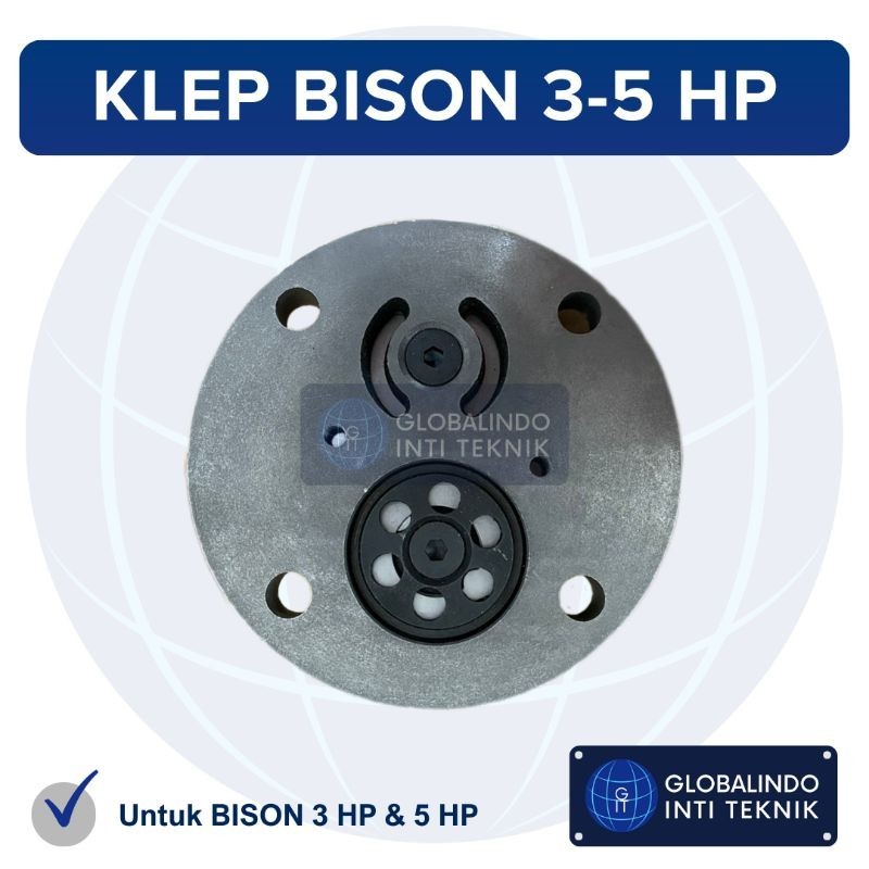 Lempengan Klep Valve Assy Kompresor Angin BISON 3 HP & 5 HP