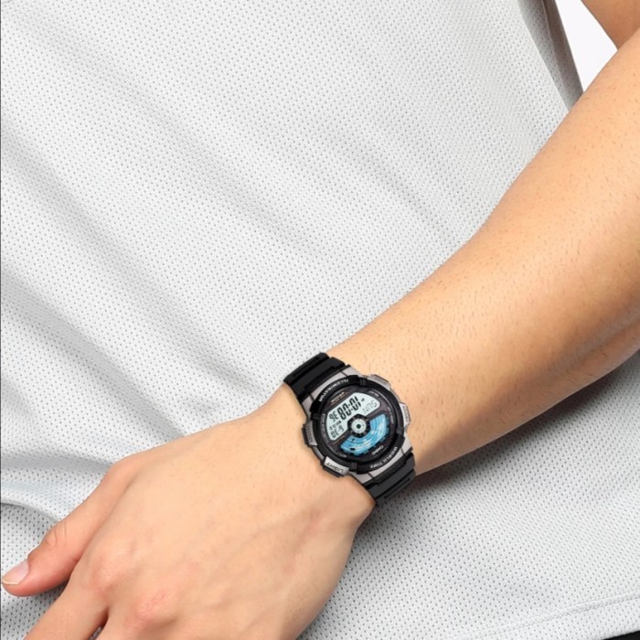 Casio Ae-1100W-1Avdf - Jam Tangan Pria Digital Ae1100W Ae-1100W-1A